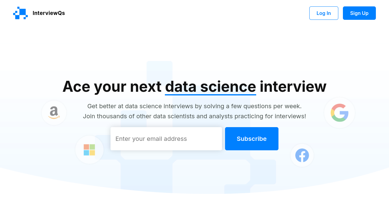 InterviewQs home page